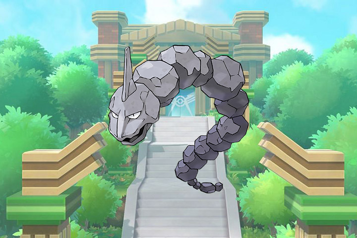 Onix Pokémon Let's Go, Pikachu et Évoli 095